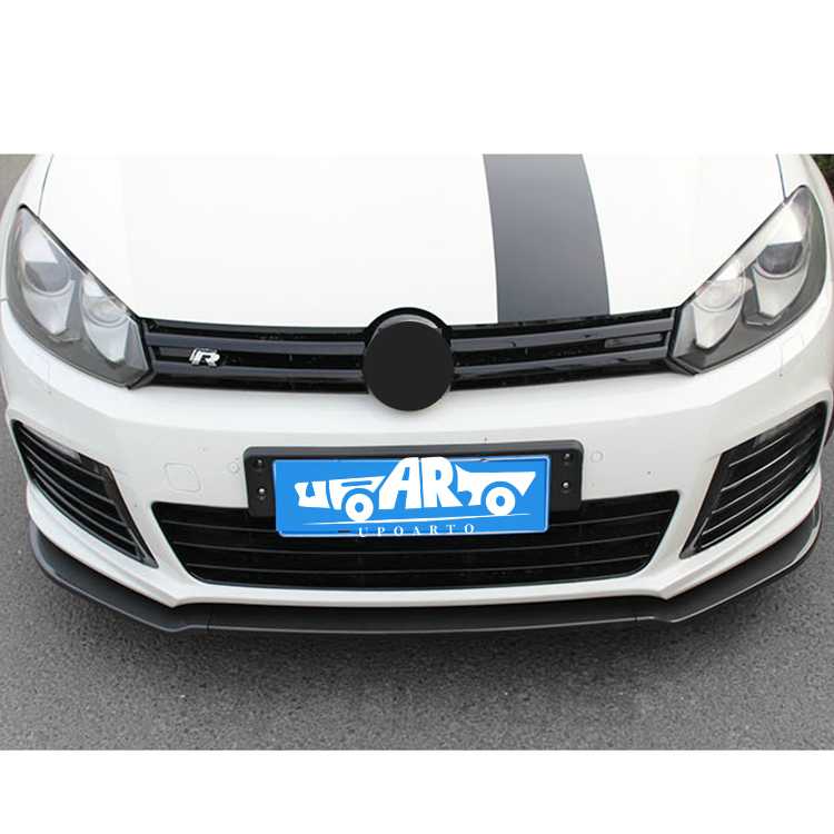 golf mk 6 r20 front spoiler