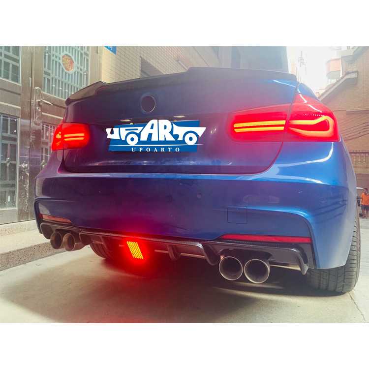 bmw f30 rear bumper extensions
