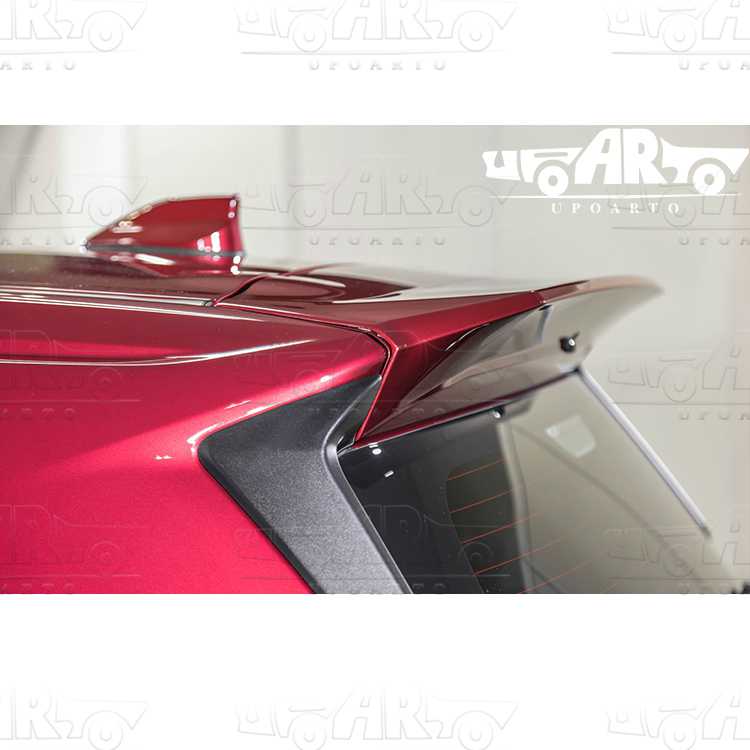 back spoiler perodua alza