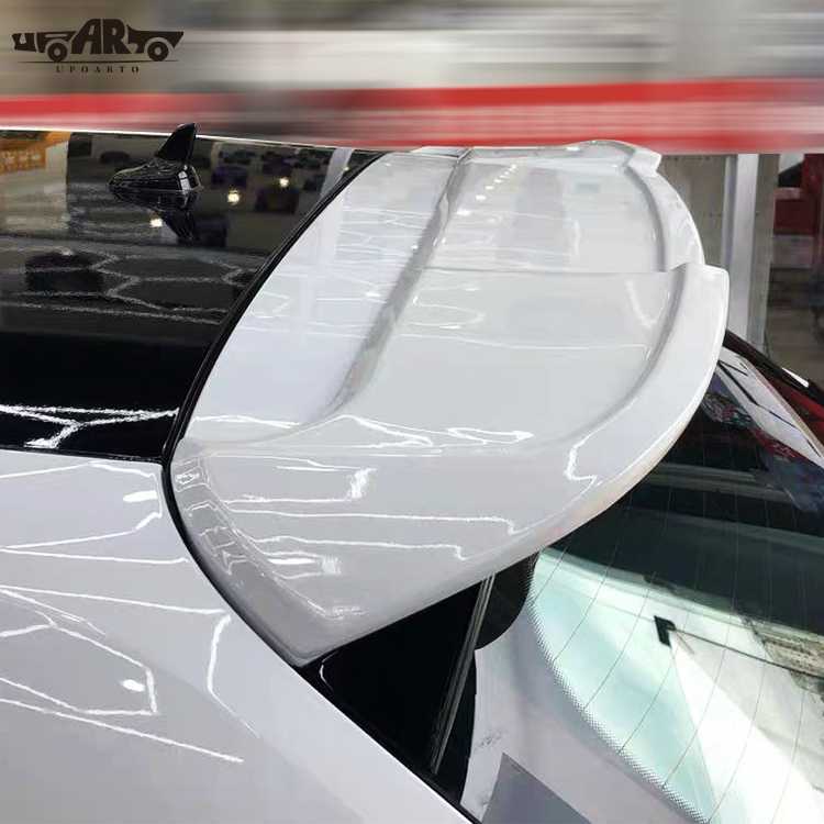 audi a3 roof spoiler black