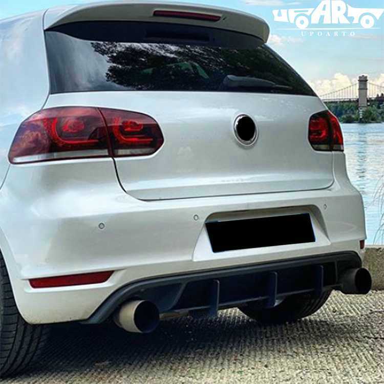 golf 6 gti rear bumper diffuser