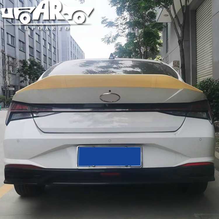 elantra car lip spoiler