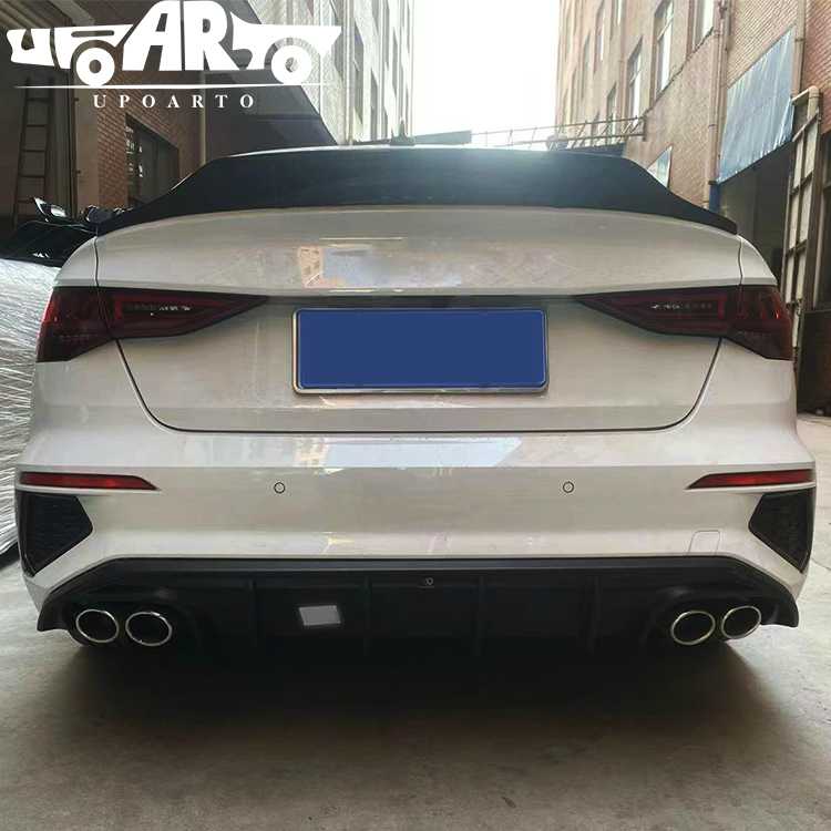 audi s3 sedan rear diffuser