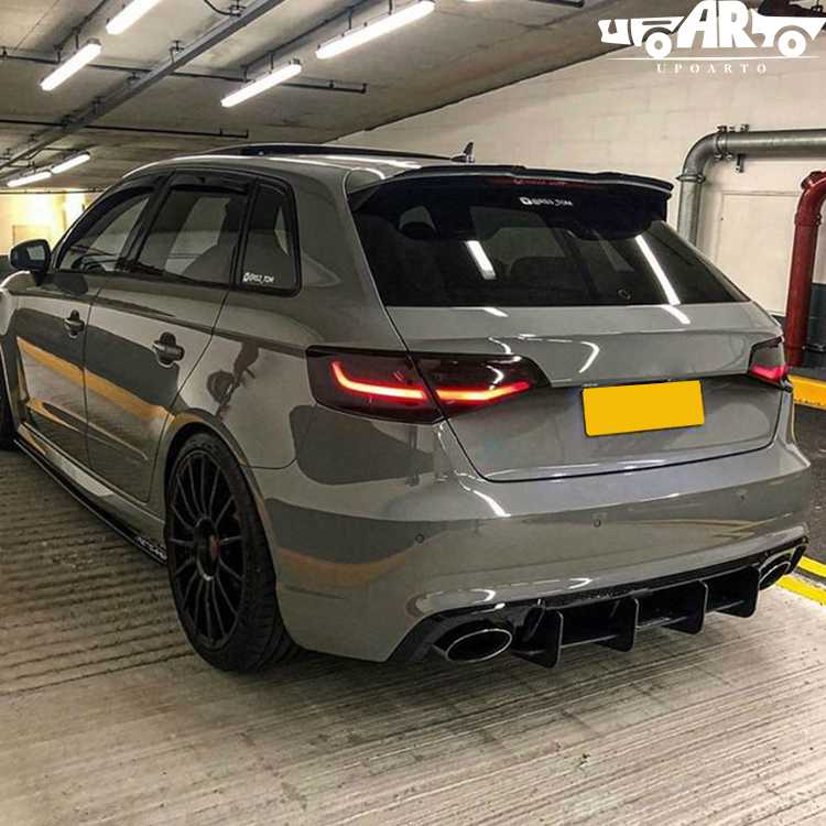 audi a3 8v trunk spoiler
