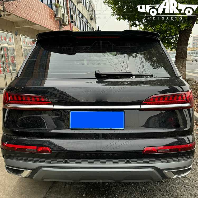 audi q7 4m spoiler roof