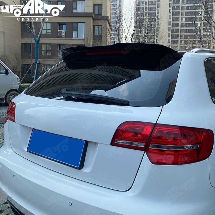 audi a3 8p spoiler lip