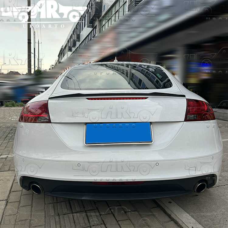 audi tt mk2 spoiler boot