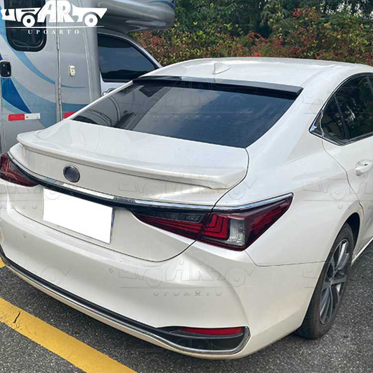 lexus es rear spoiler wing