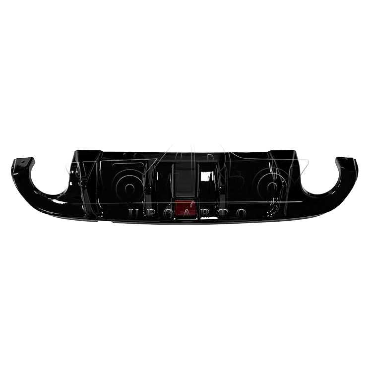 gloss black rear diffuser q50