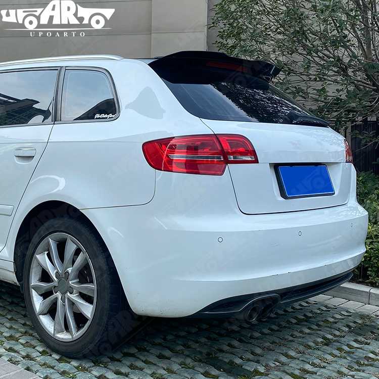 audi a3 8p spoiler wing