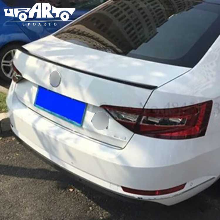 skoda superb boot spoiler