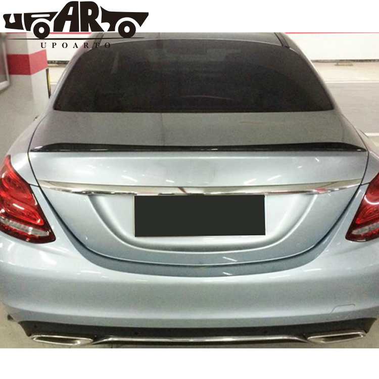 w205 spoiler carbon look