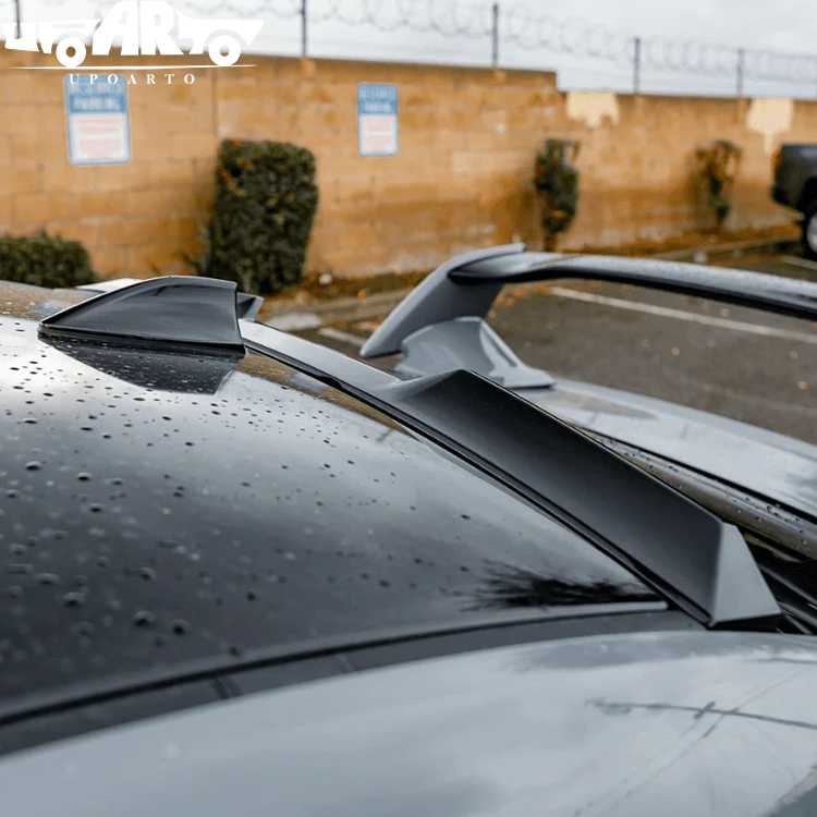 gloss black spoiler subaru wrx