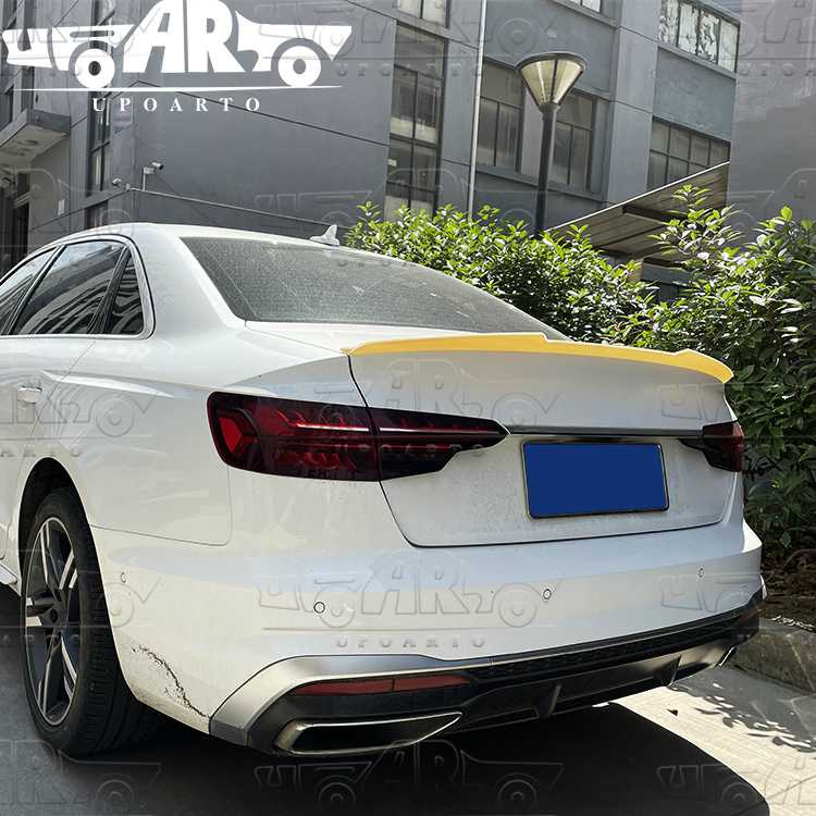 2019 audi a4 back boot spoiler