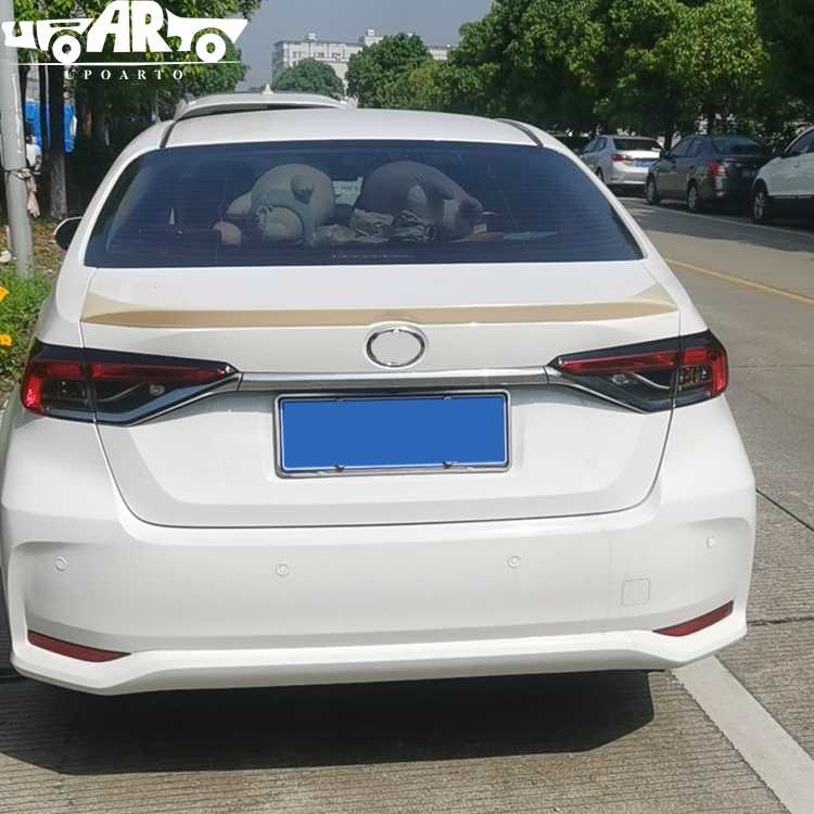 2020 corolla rear boot spoiler 