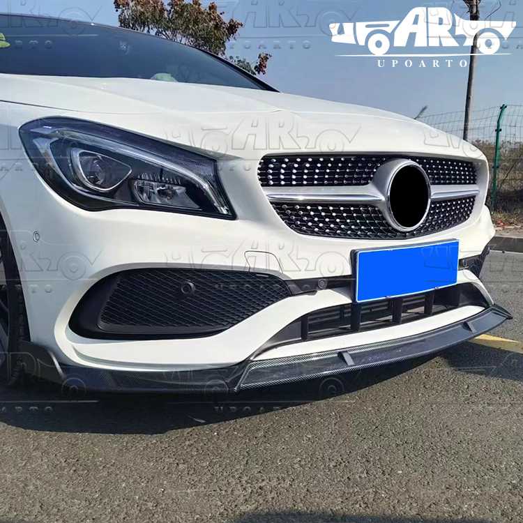 w117 front lip bumper