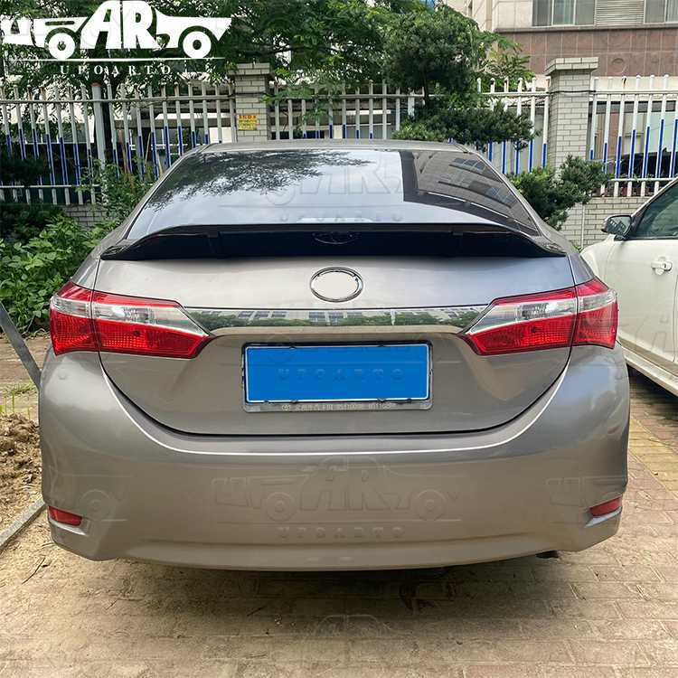 rear lip spoiler for toyota corolla 2018