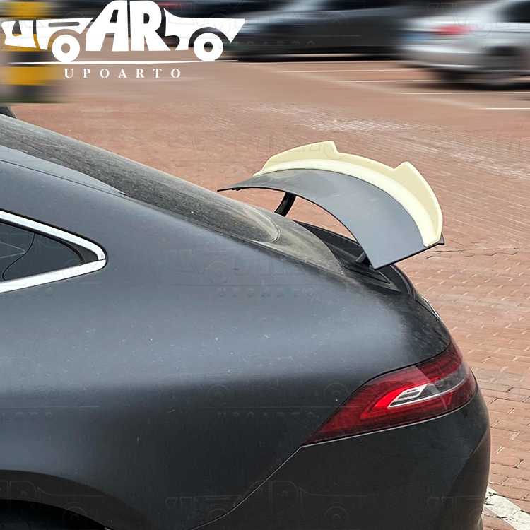 amg gt 4 door spoiler