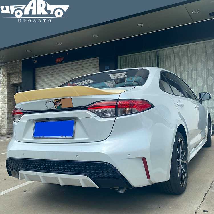 2021 toyota corolla ducktail spoiler