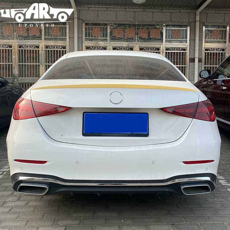 w206 rear spoiler wing