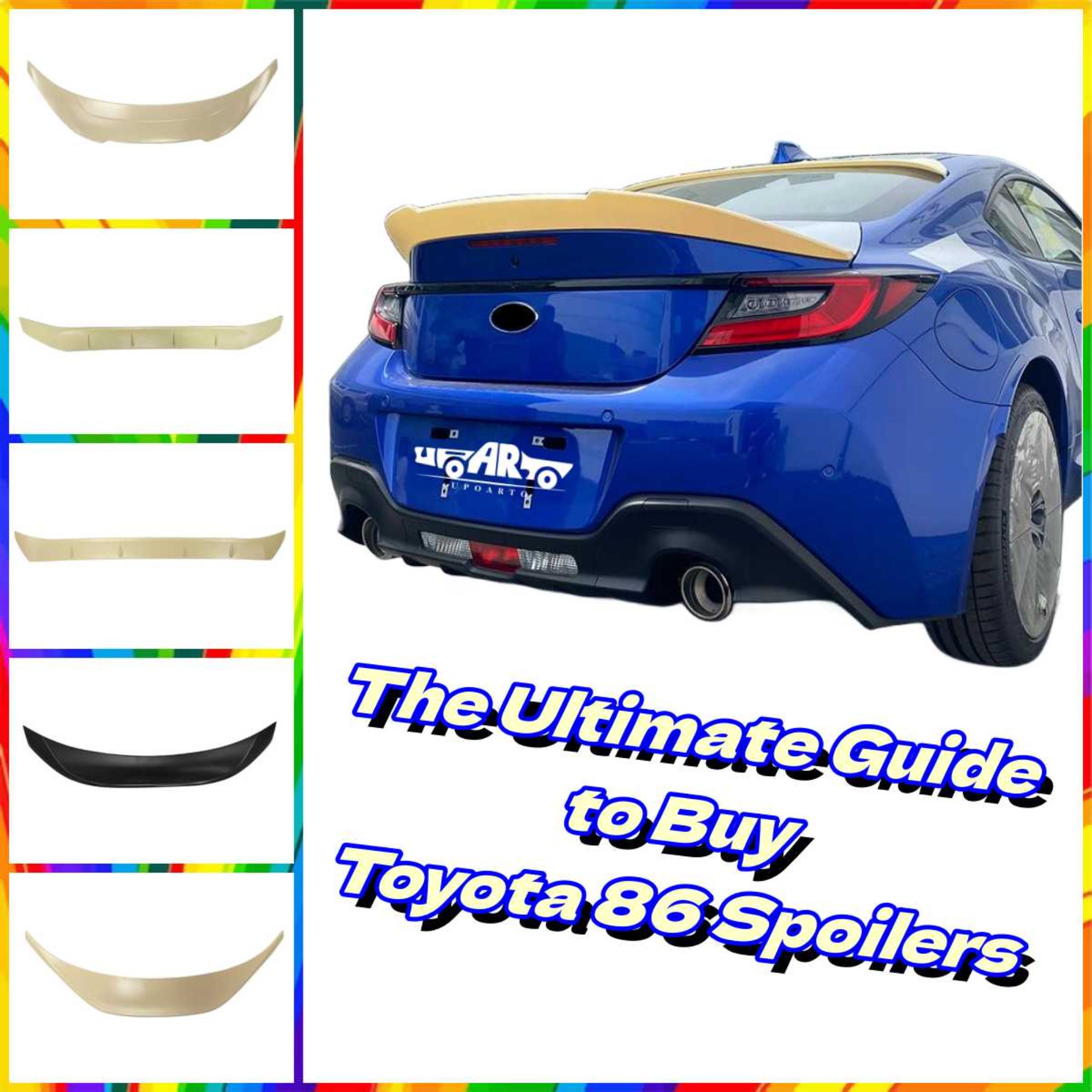 The Ultimate Guide to Toyota 86 Spoilers