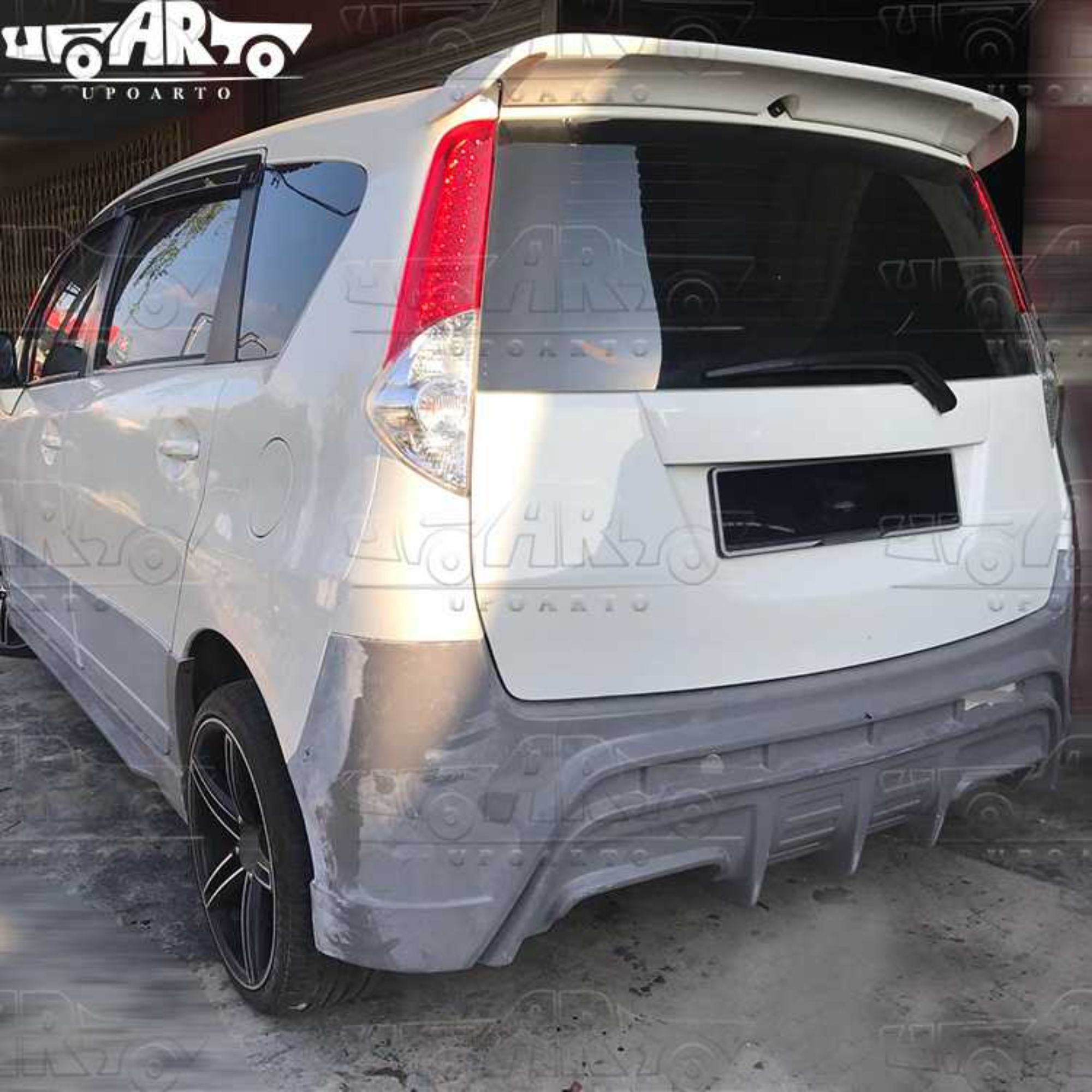 AR-Perodua-007 Rear Spoiler for Perodua Alza 2009-2013