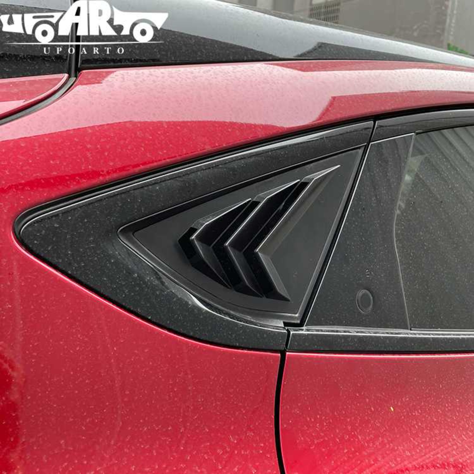 AR-Mustang-016 Ford Mustang Mach-E 2021+ için Arka Yan Louver Kaplama Trim