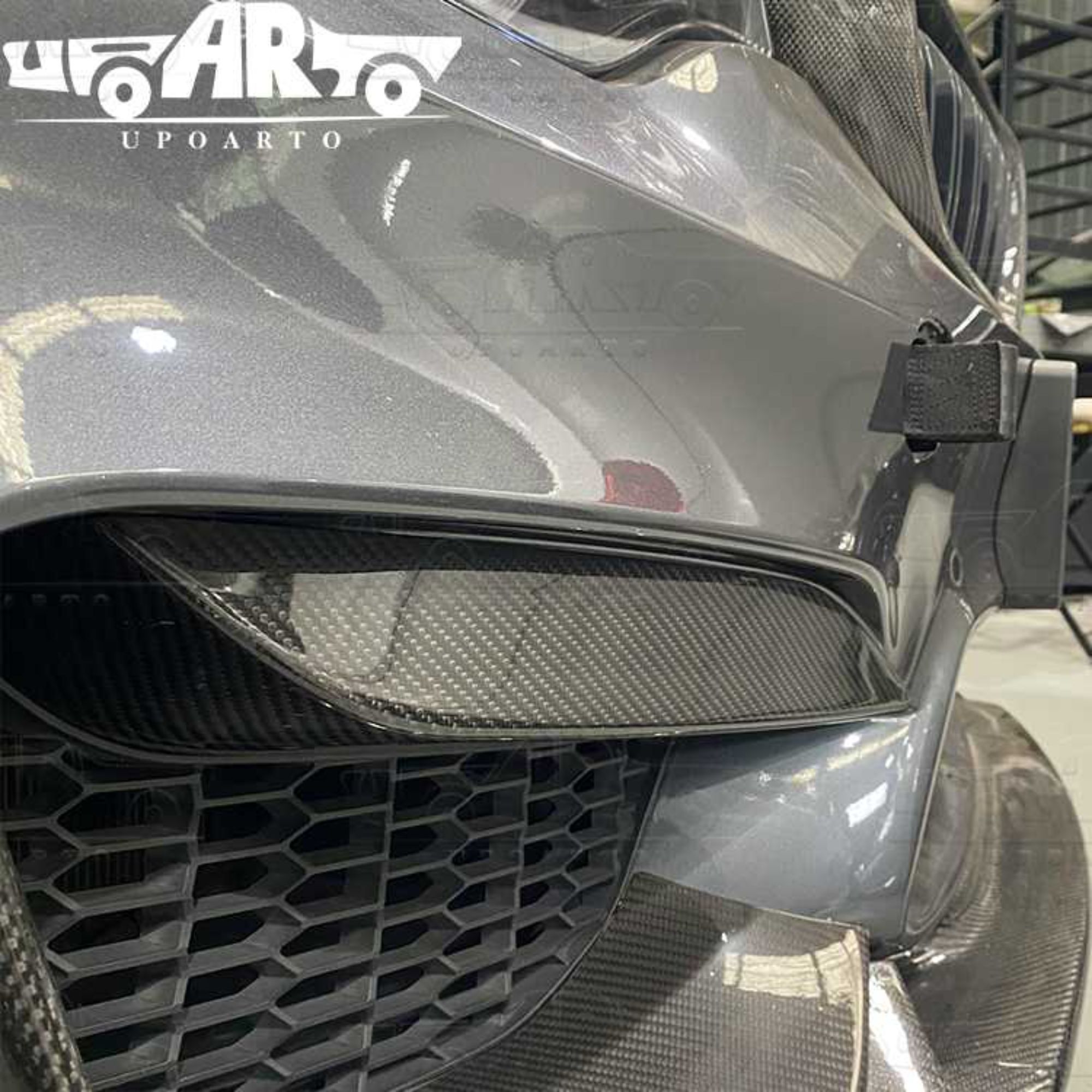AR-BMW-0183 Front Bumper Air Vent Eyelid Cover for BMW F80 M3 F82 M4 2014-2020