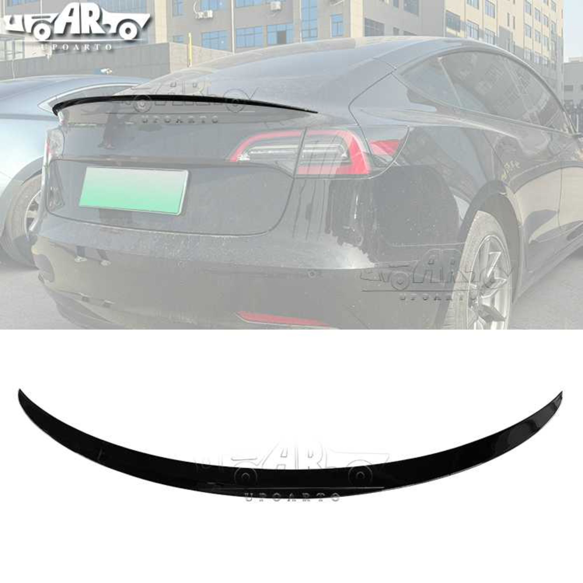 AR-Tesla-003 Original Factory Style Rear Spoiler for Tesla Model 3 2017-2022