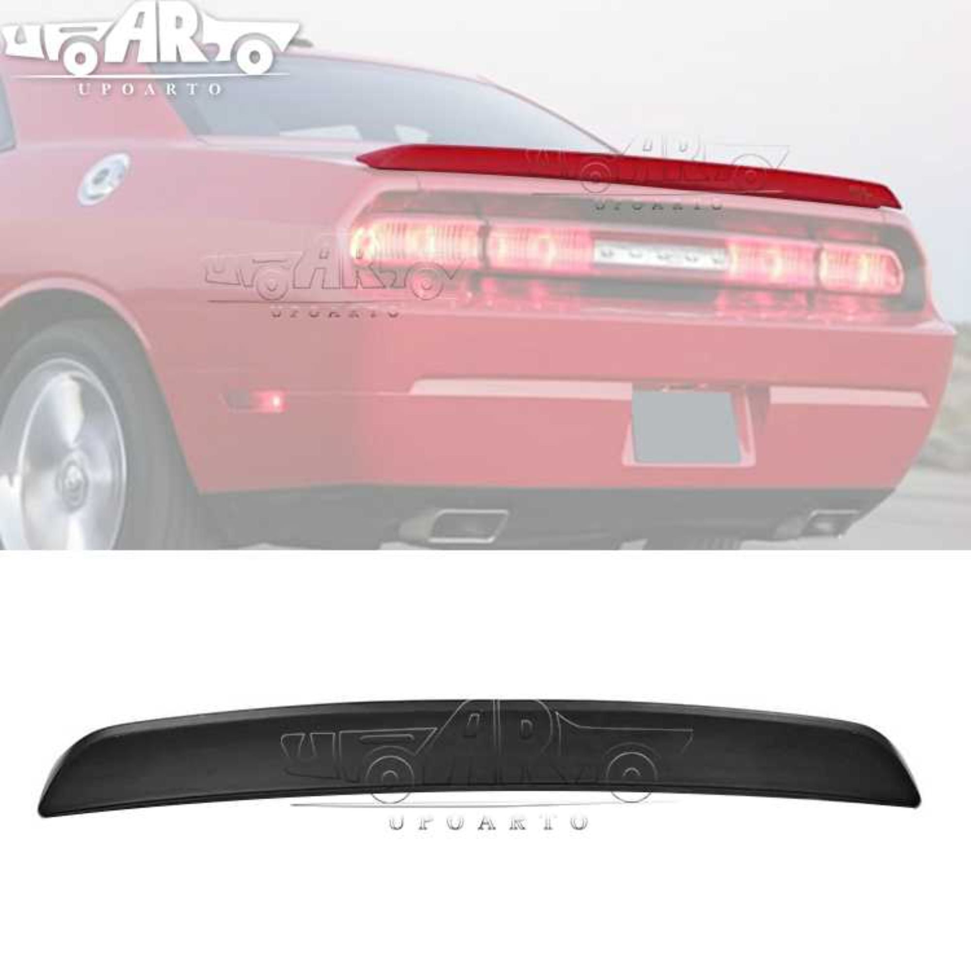 AR-Dodge-007 Flat Type Rear Spoiler for Dodge Challenger 2015+