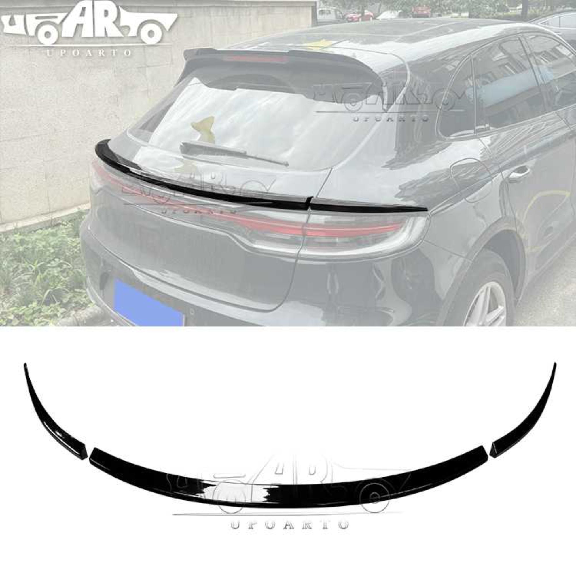 AR-PORSCHE-006 Mid Spoiler for Porsche Macan 2019-2021