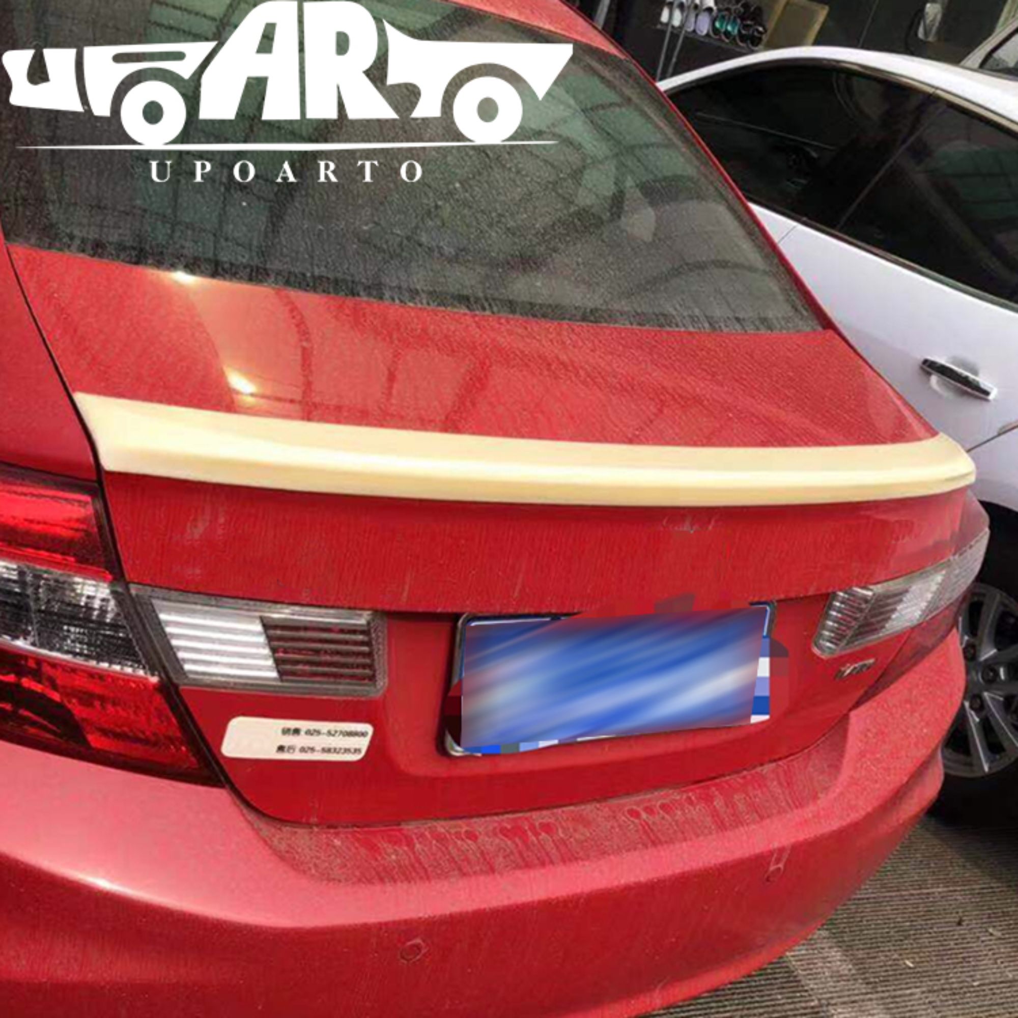 AR-Honda-012 Original Style Rear Duckbill Spoiler For 9th Gen Honda Civic 2012-2013
