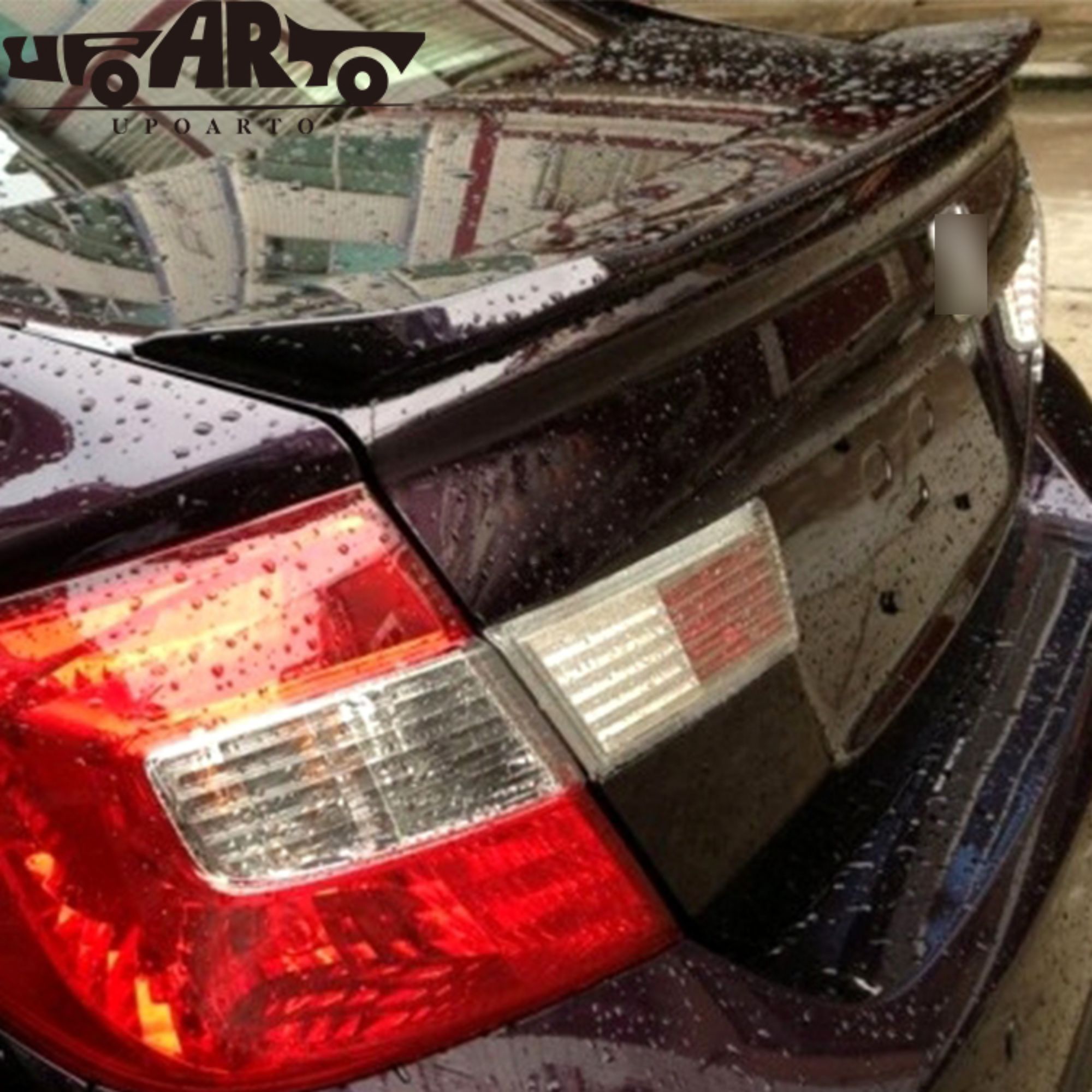 AR-Honda-014 Rear Boot Lip Ducktail Spoiler For 9th Gen Honda Civic 2012-2013