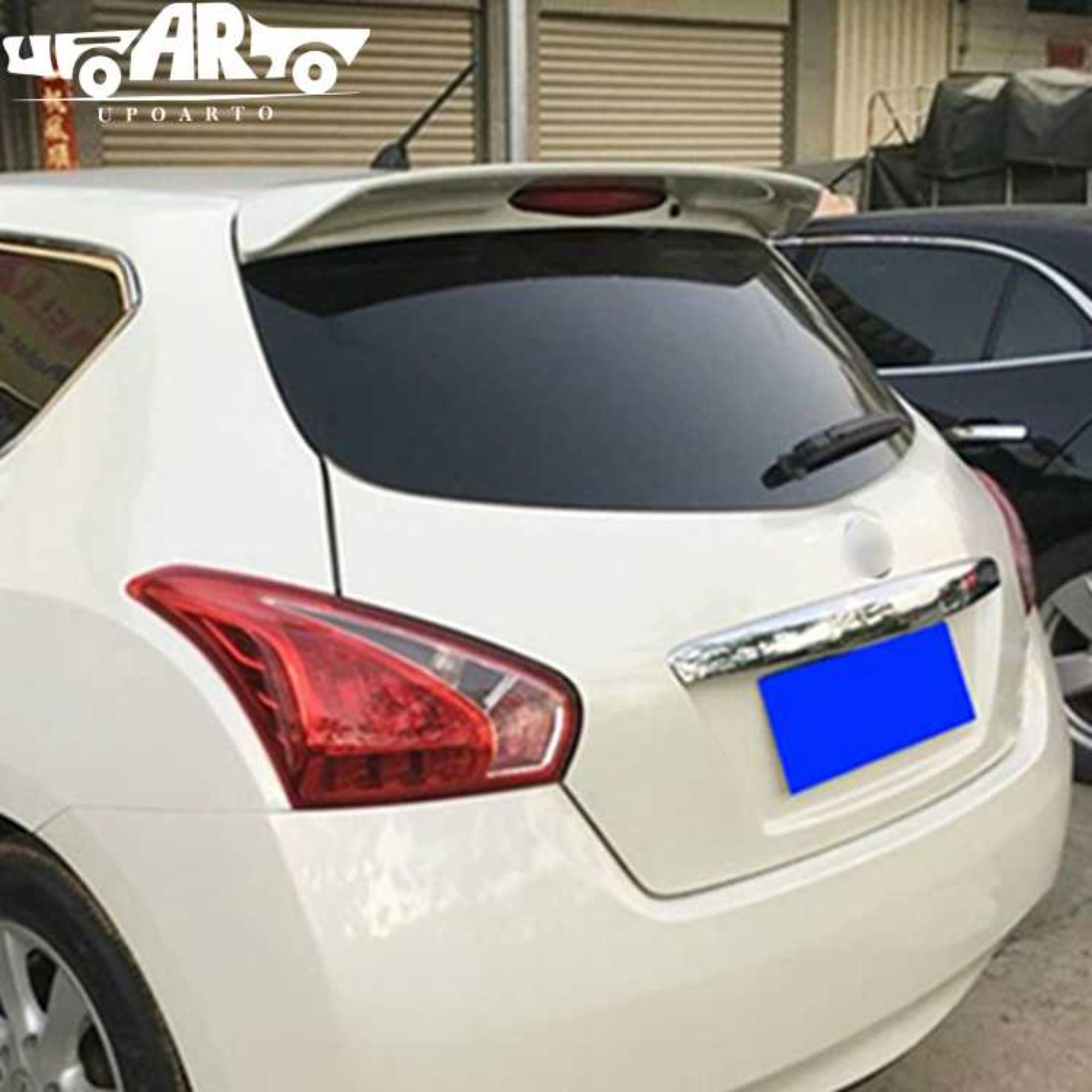 AR-Nissan-003 Rear Spoiler for Nissan New TIIDA Hatchback 2011-2015