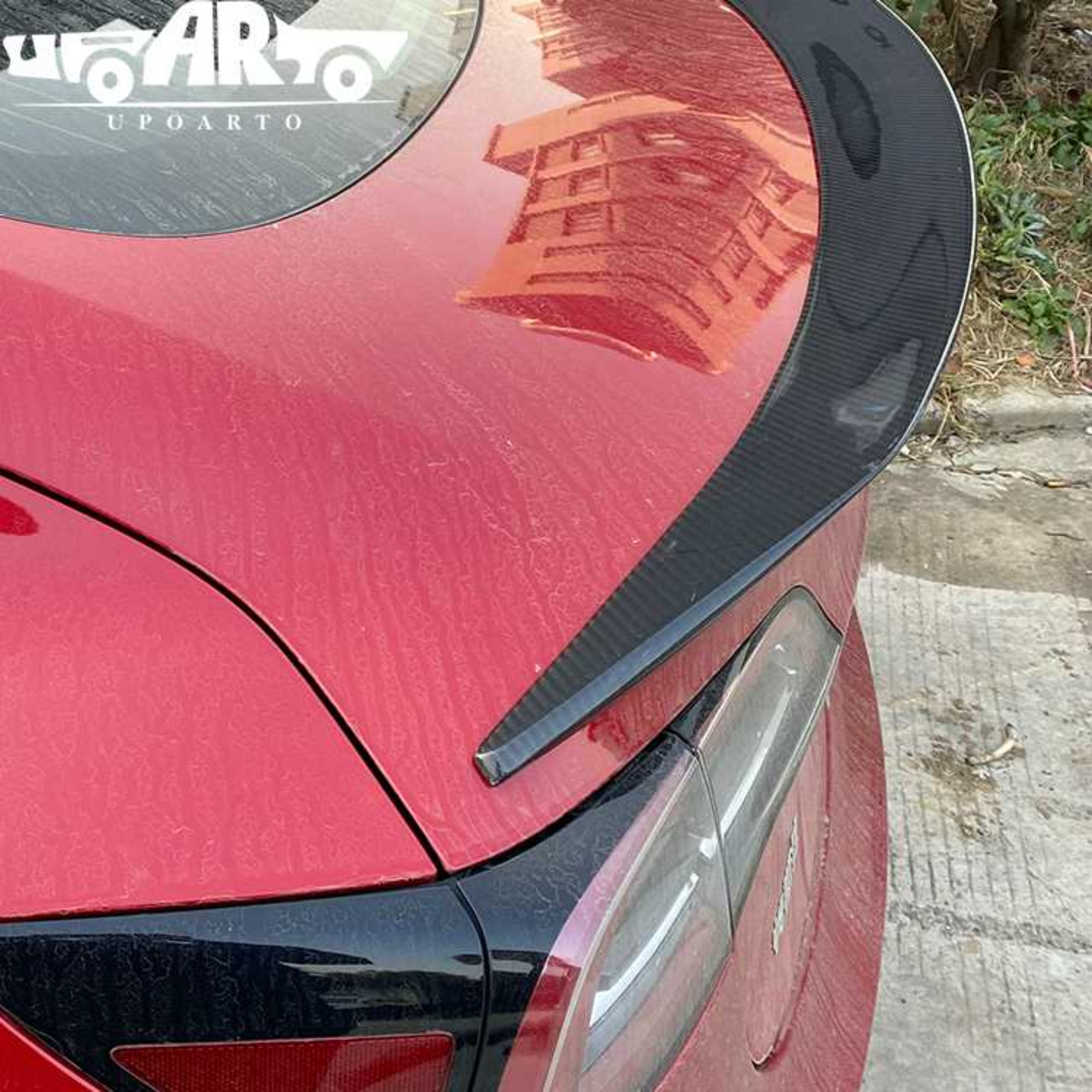AR-Tesla-007 Taiwan Atomic Style Rear Spoiler for Tesla Model 3 2017-2022