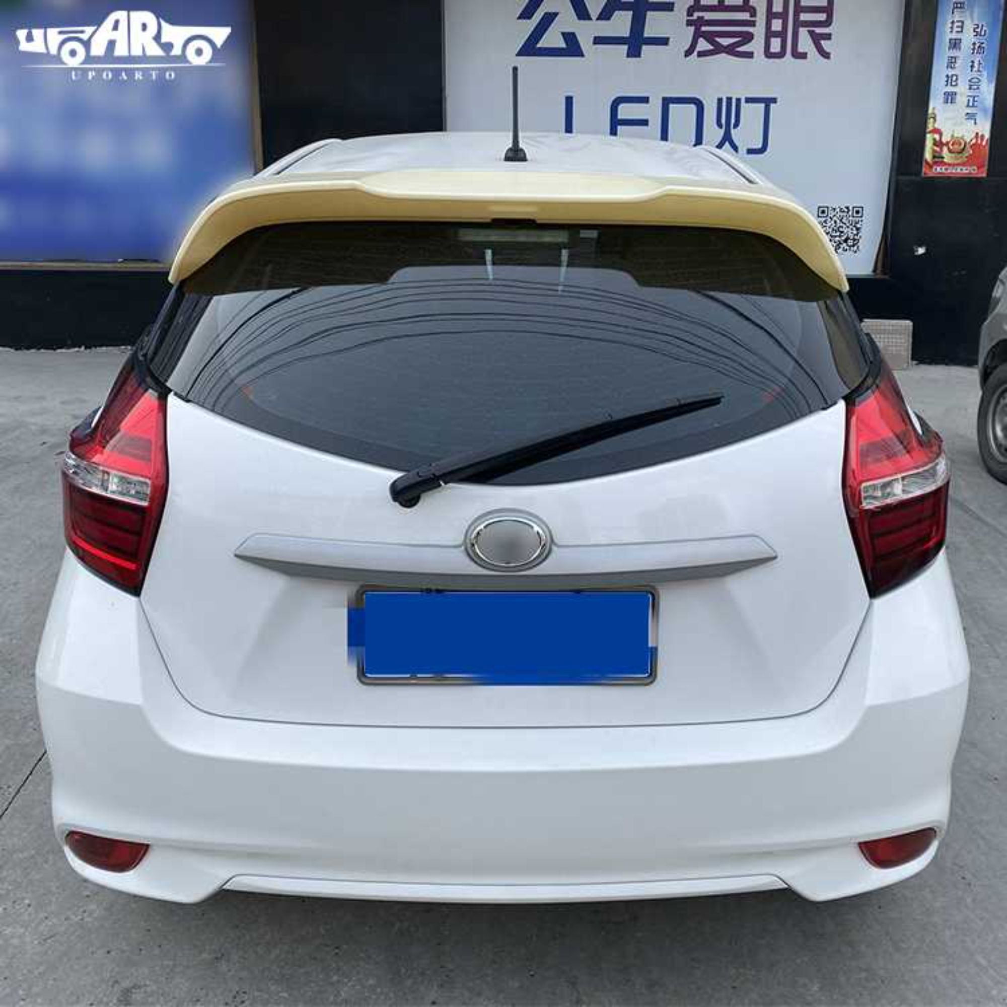 AR-Toyota-033 Rear Spoiler for Toyota Yaris FS Hatchback 2014-2018
