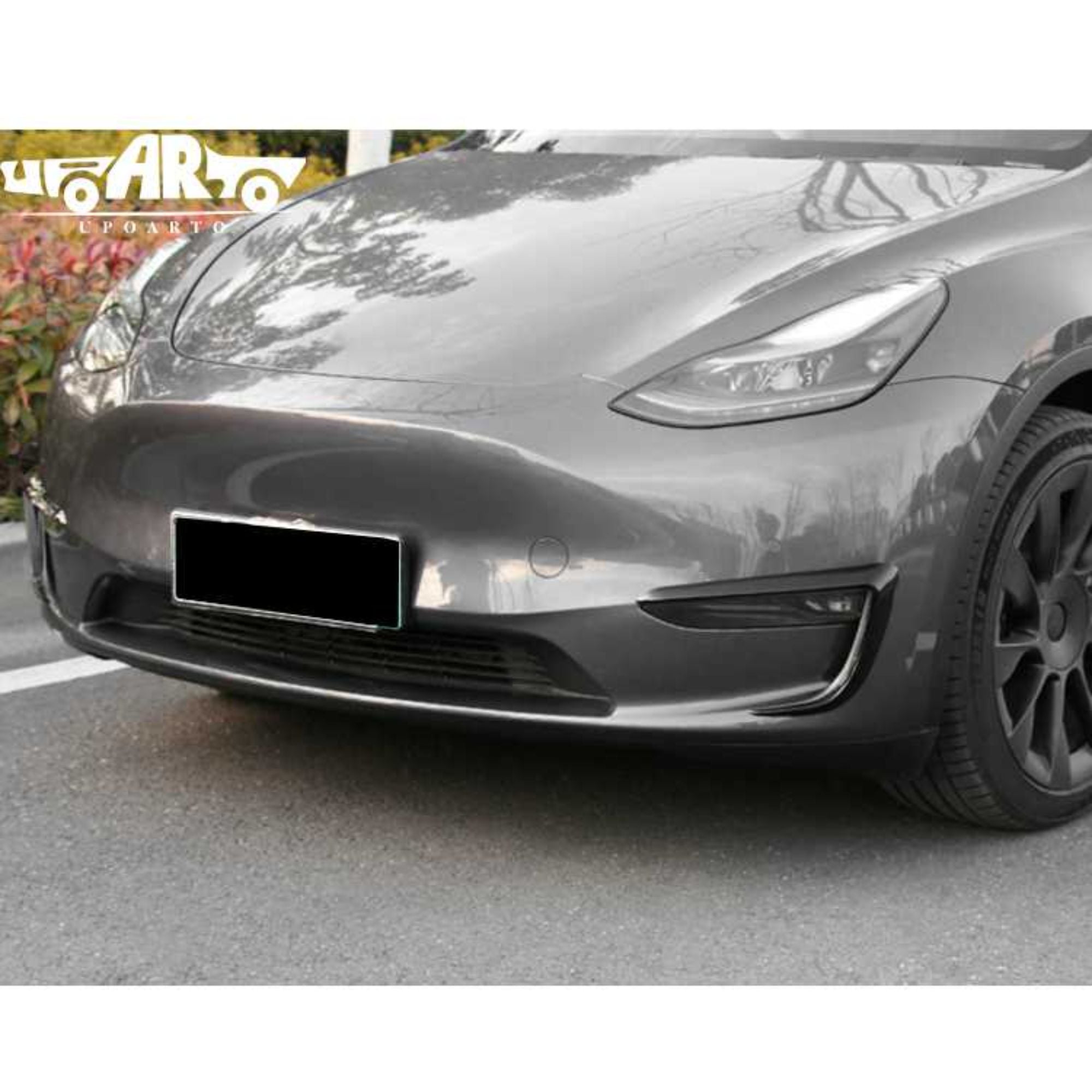 AR-Tesla-009 AERO Style Front Fog Lamp Frame for Tesla Model 3 2017-2022