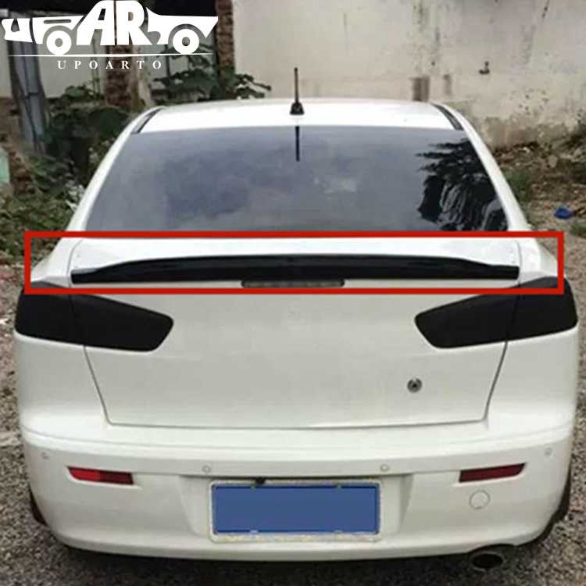 AR-Mitsubishi-002 Spoiler Kecil Gaya Belakang untuk Mitsubishi Lancer EVO X 2008-2015