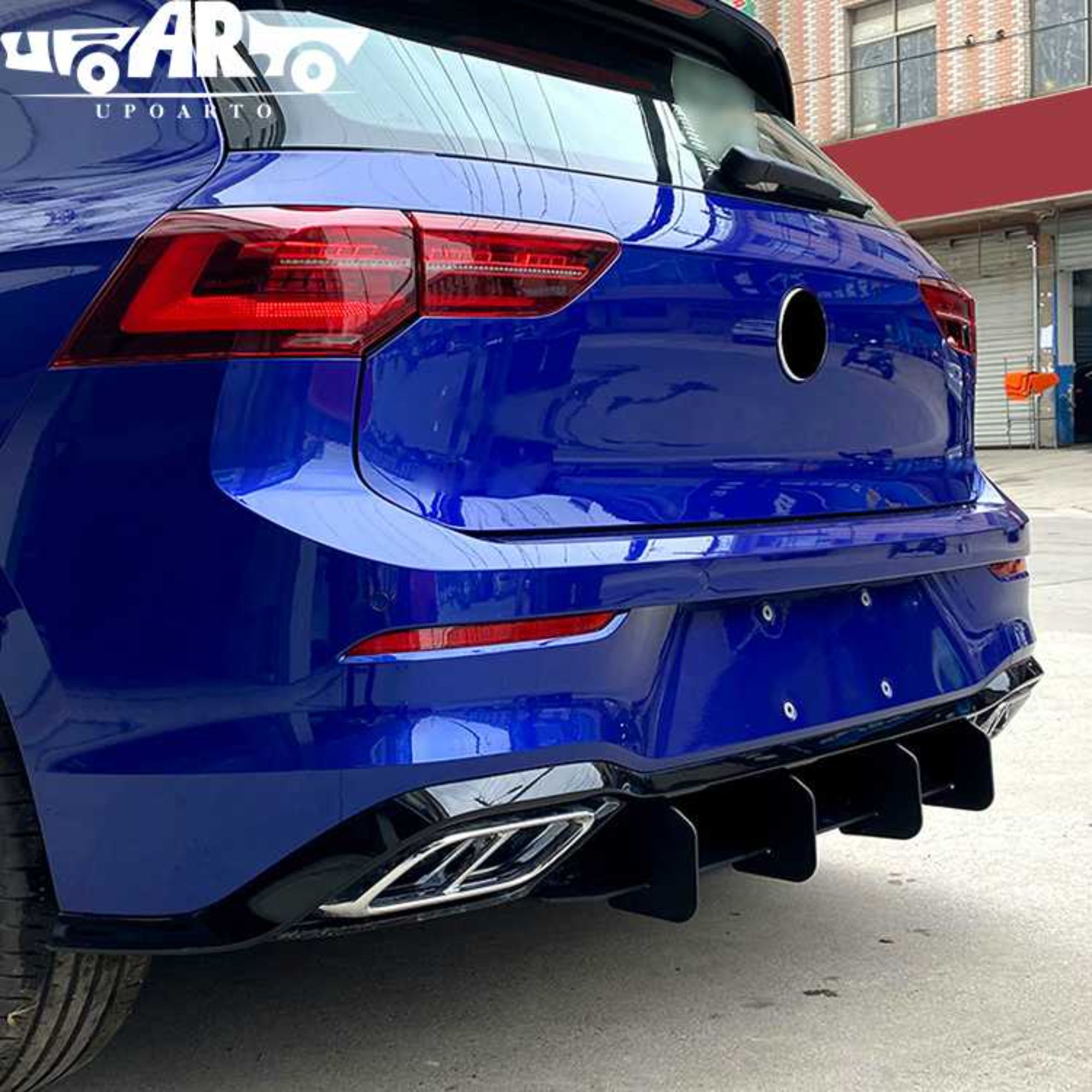 AR-VW-0130 Volkswagen Golf 8 учун Артка Чырык Диффузор