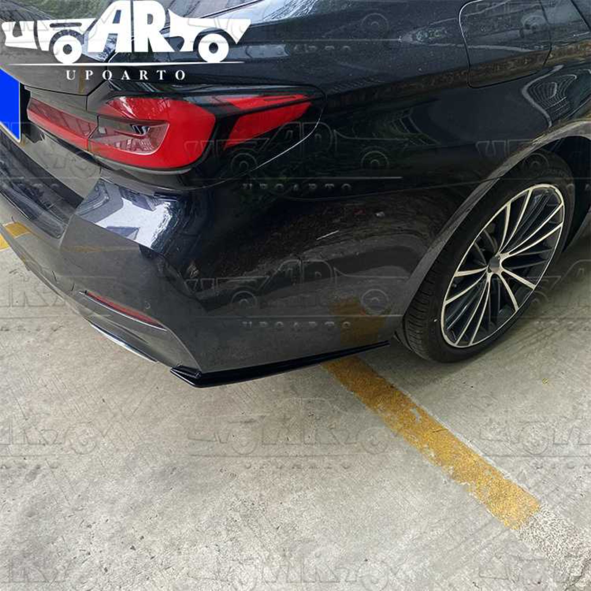 AR-BMW-0160 Rear Side Splitter for BMW 5 Series G30 2018-2020
