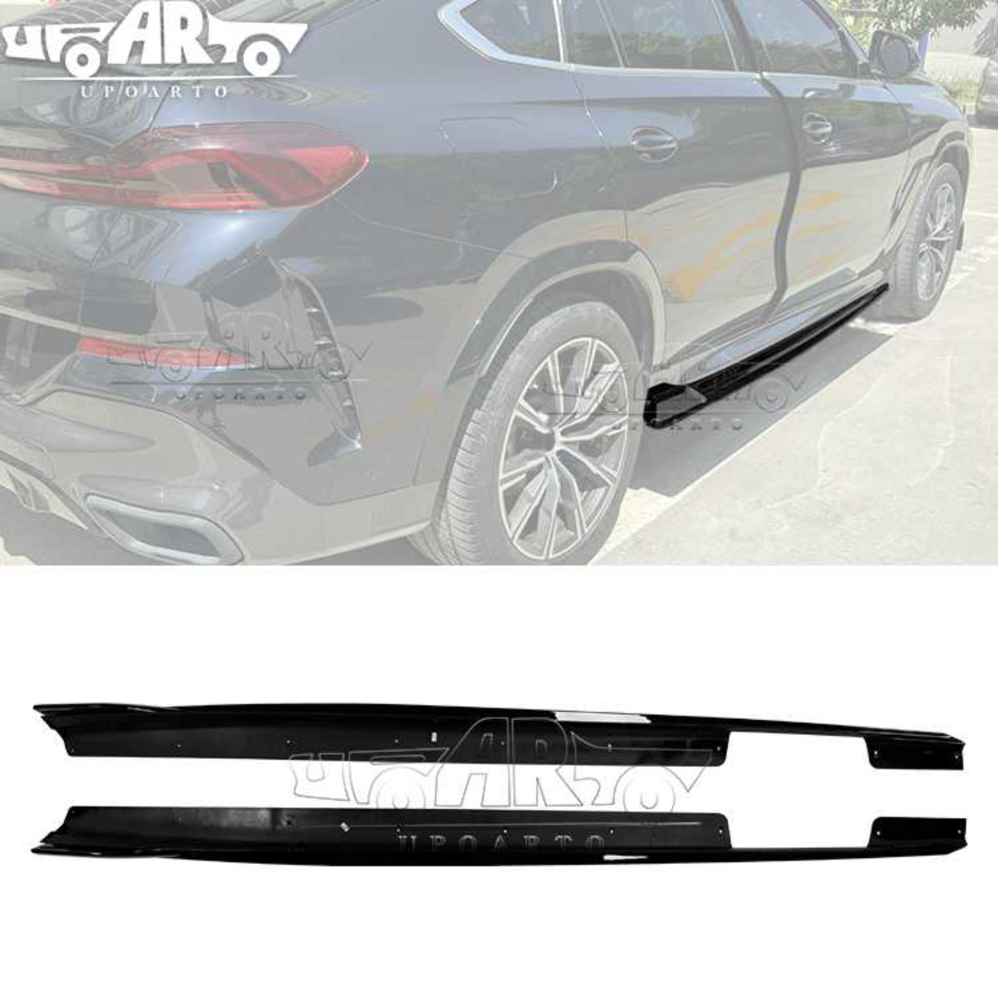 AR-BMW-0236 পাশের স্কার্ট BMW G06 X6 M-Sport 2020+ এর জন্য