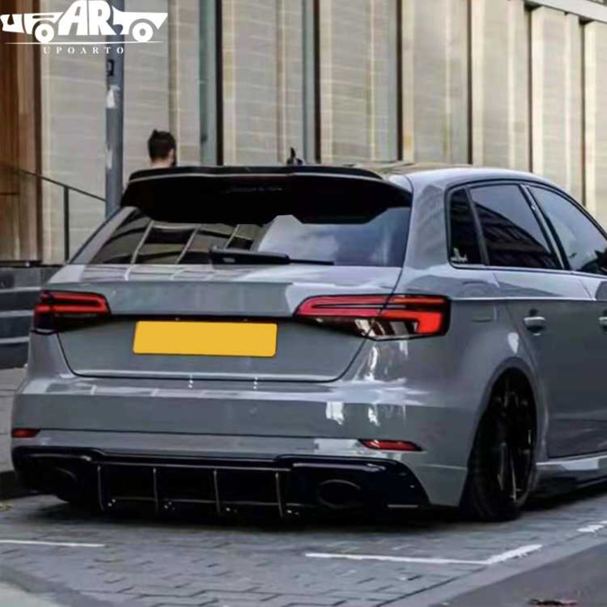 AR-AUDI-031 Sport Style Rear Spoiler for Audi A3 8V Hatchback 2014-2020