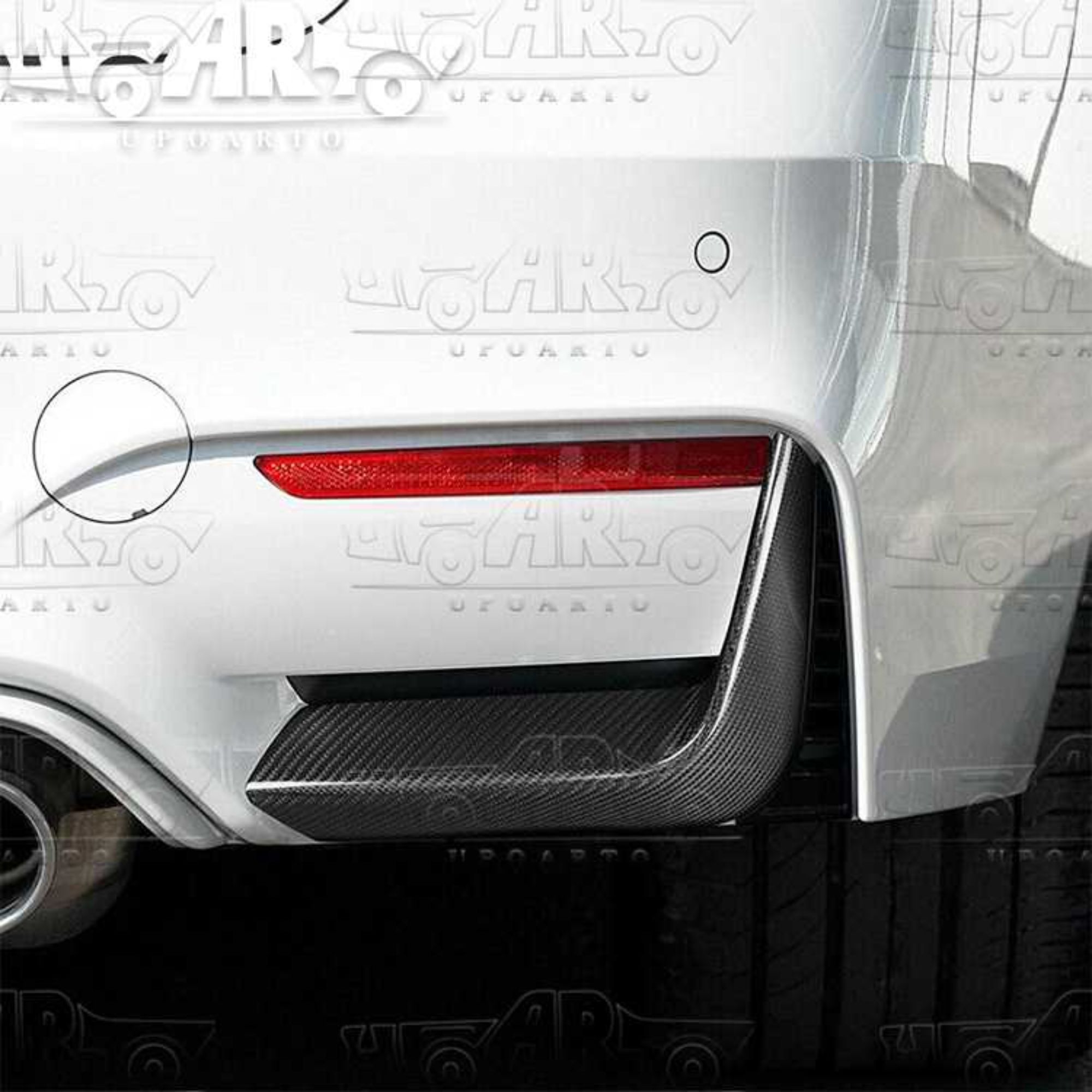 AR-BMW-0182 Decoración del Parachoques Trasero para BMW F80 M3 F82 M4 2014-2020