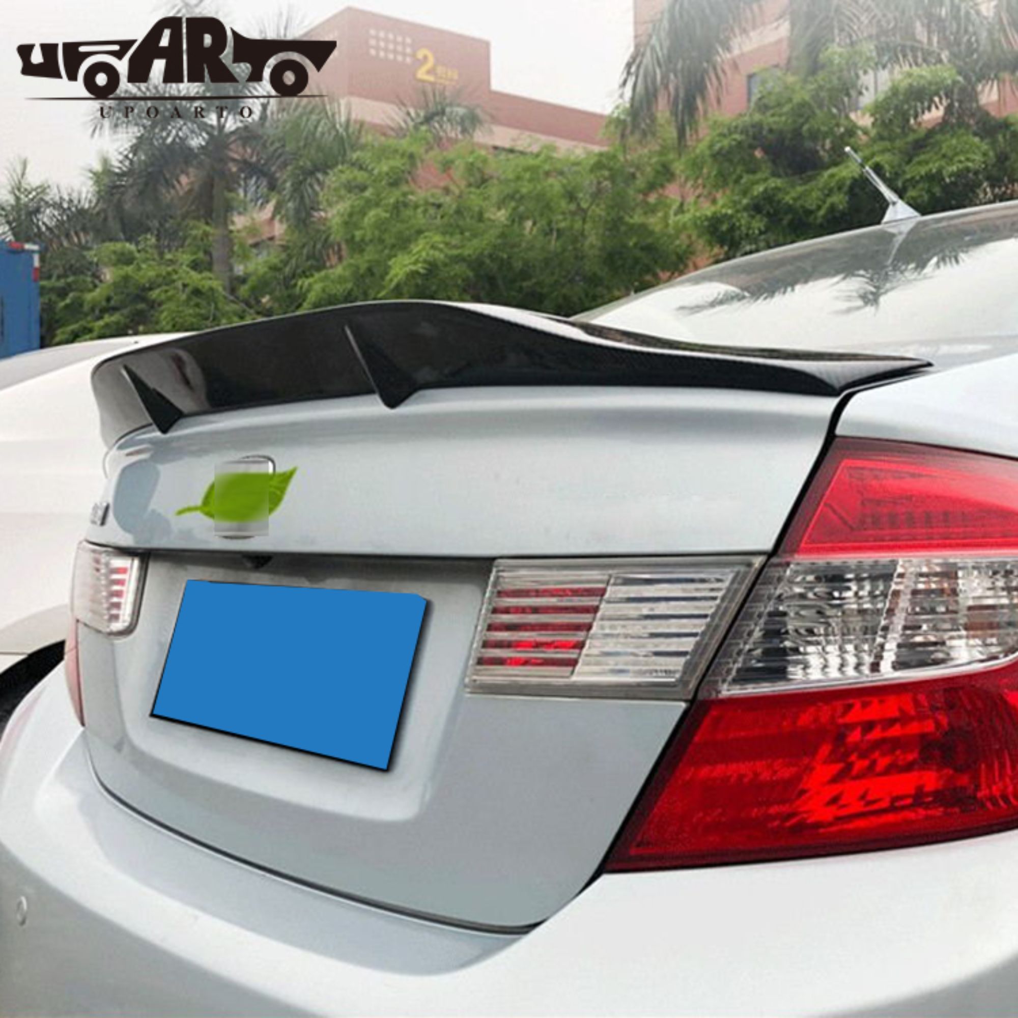 AR-Honda-067 جناح خلفي على الطراز الرياضي لسيارة هوندا سيفيك الجيل التاسع 2012 2013