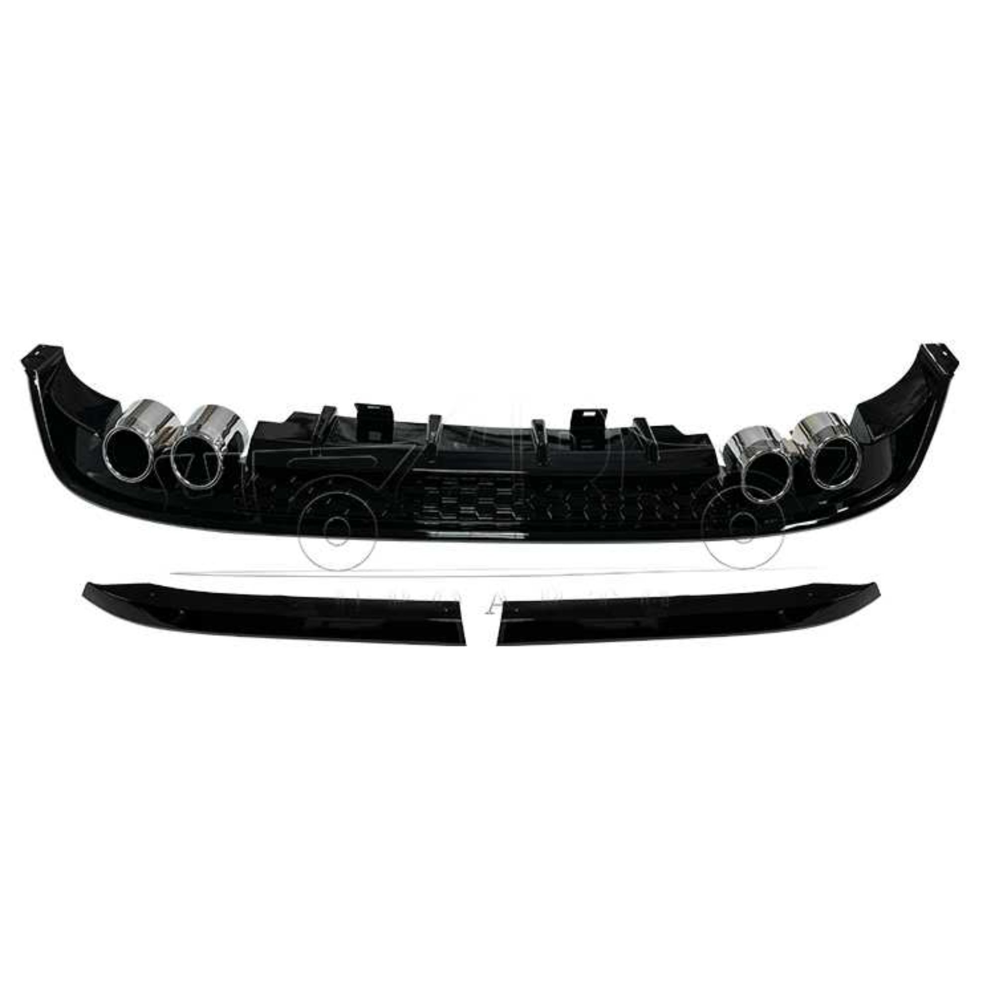 AR-VW-0198 Rear Diffuser for Volkswagen Jetta 7 Sagitar 2019-2021