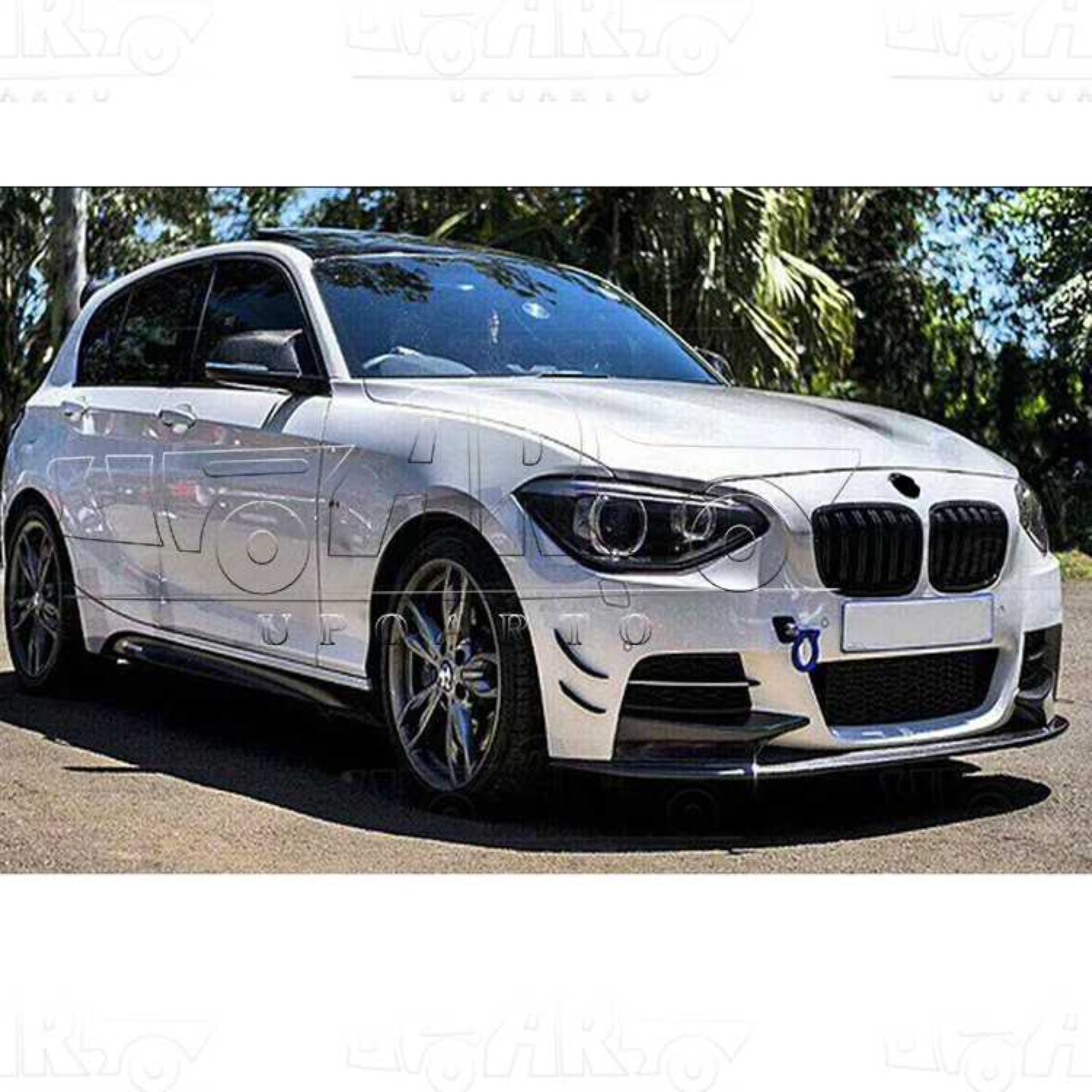 AR-BMW-095 MP Style Front Lip for BMW 1 Series F20 F21 2011-2014