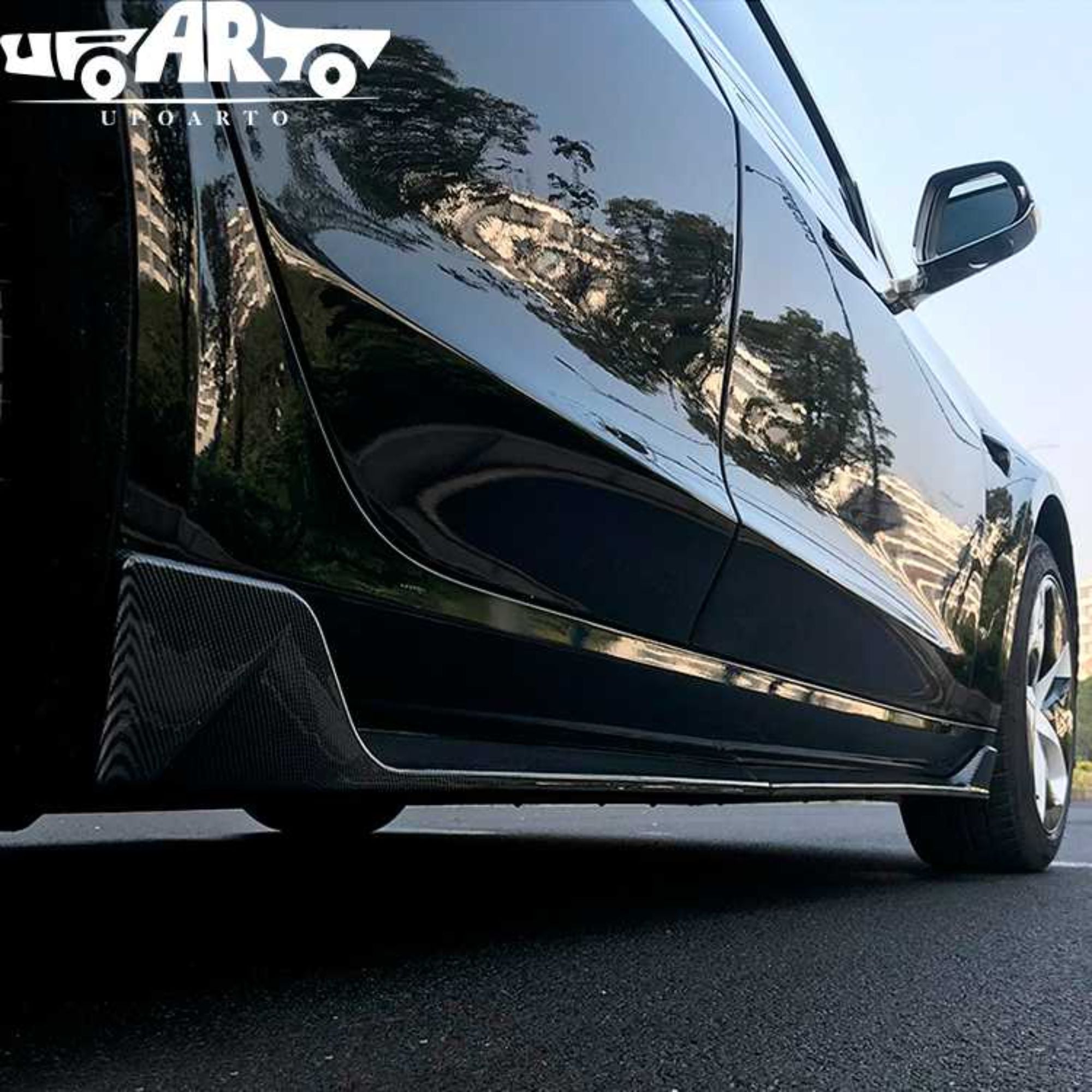 AR-Tesla-012 Στιλ AERO Side Skirts για Tesla Model 3 2017-2022