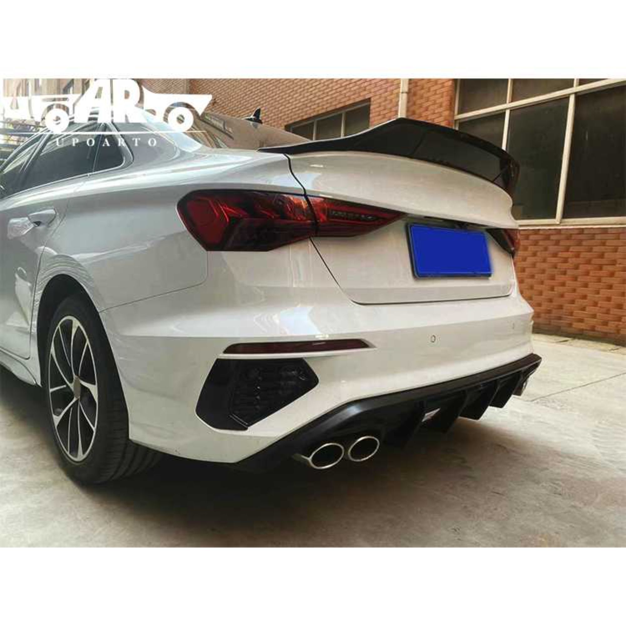AR-AUDI-052 שפה אחורית ל-Audi A3 S3 8Y סדאן 2021