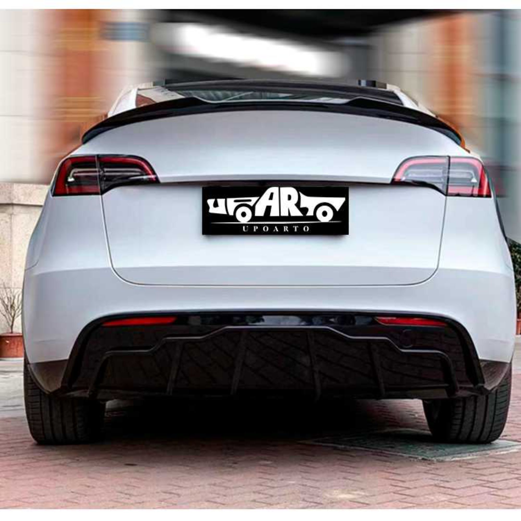 AR-Tesla-018 Spätný spoiler v tvare lizy pre Tesla Model Y 2019-2022