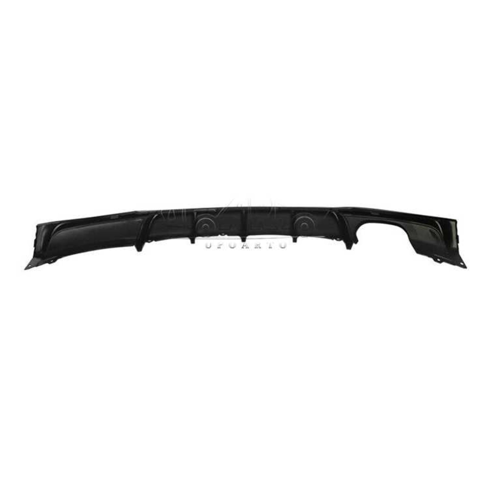 AR-BMW-0194 Left Dual Exhaust Pipes Rear Lip for BMW 3 Series F30 2012-2018